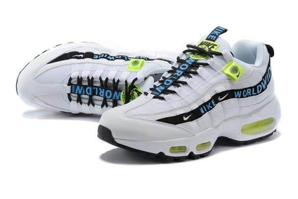 Cheap Mens Air Max 95 TT Worldwide Pack White Black Sneakers CT0248-100