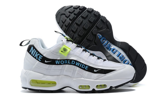 Cheap Mens Air Max 95 TT Worldwide Pack White Black Sneakers CT0248-100