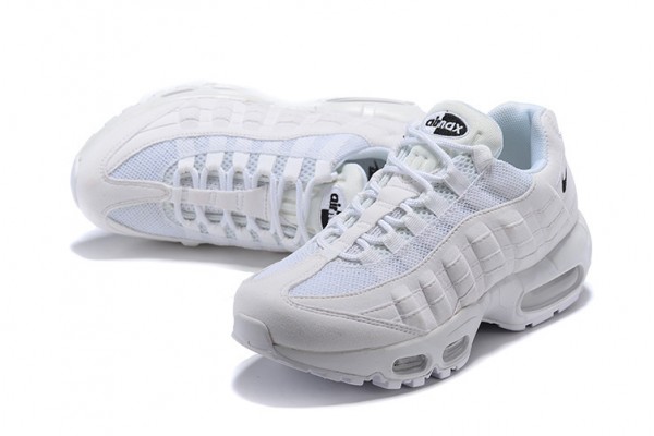 Cheap Womens Air Max 95 TT Foot Locker White Black Sneakers