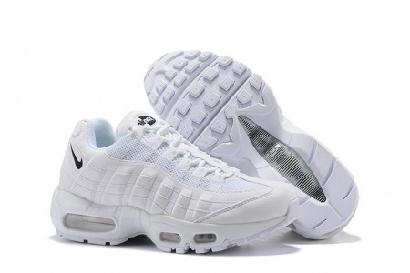 Cheap Womens Air Max 95 TT Foot Locker White Black Sneakers