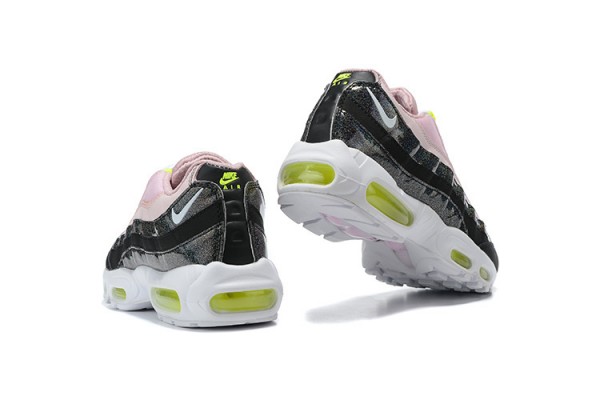 Cheap Womens Air Max 95 TT Pink Black White Sneakers