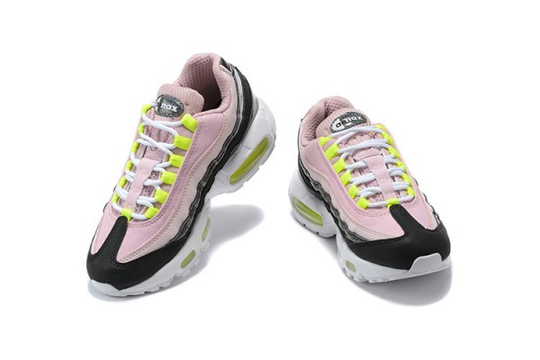 Cheap Womens Air Max 95 TT Pink Black White Sneakers