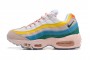 Cheap Womens Air Max 95 TT Yellow Pink White Sneakers DQ9323-200