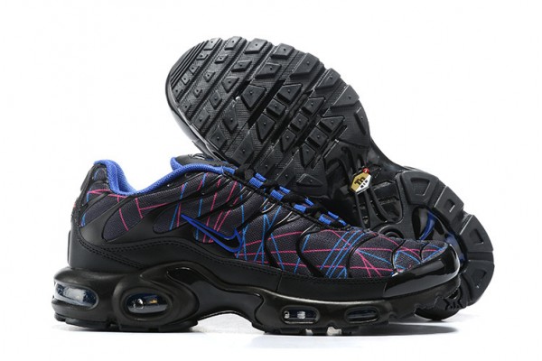 Cheap Mens Air Max Plus Tn Black Blue Sneakers AQ9979-400