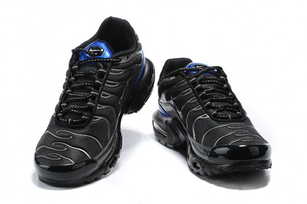 Cheap Mens Air Max Plus Tn Black Blue Sneakers CW2646-001