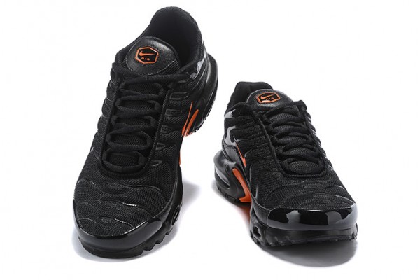 Cheap Mens Air Max Plus Tn Black Orange Sneakers