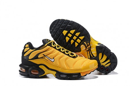 Cheap Mens Air Max Plus Tn Frequency Pack Yellow Black Sneakers AV7940-700