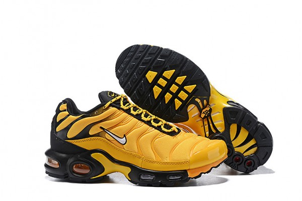 Cheap Mens Air Max Plus Tn Frequency Pack Yellow Black Sneakers AV7940-700