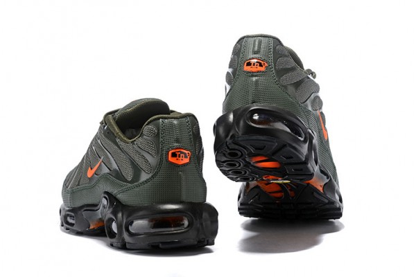 Cheap Mens Air Max Plus Tn Green Orange Sneakers