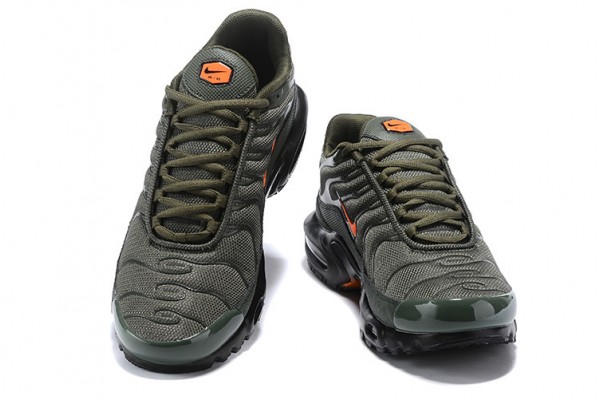 Cheap Mens Air Max Plus Tn Green Orange Sneakers