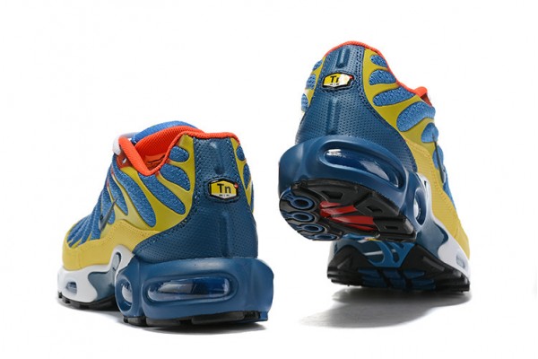 Cheap Mens Air Max Plus Tn SE Blue Yellow Sneakers CJ9987-600