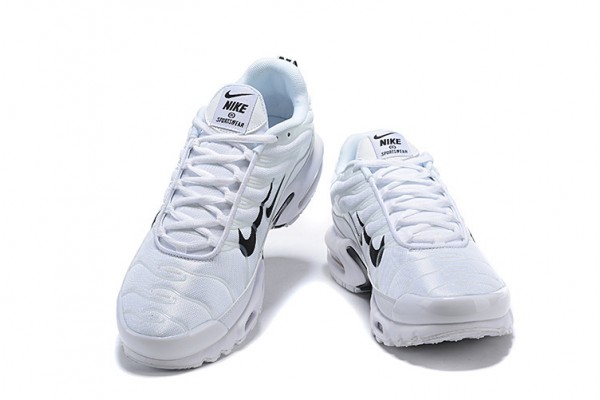 Cheap Mens Air Max Plus Tn White Black Sneakers