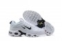 Cheap Mens Air Max Plus Tn White Black Sneakers