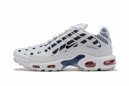 Cheap Mens Air Max Plus Tn White Blue Sneakers CI9103-100