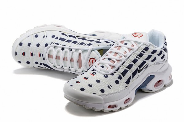 Cheap Mens Air Max Plus Tn White Blue Sneakers CI9103-100