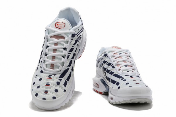 Cheap Mens Air Max Plus Tn White Blue Sneakers CI9103-100