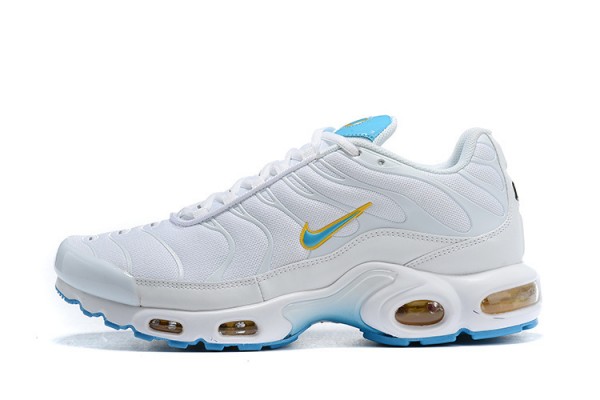 Cheap Mens Air Max Plus Tn White Blue Sneakers