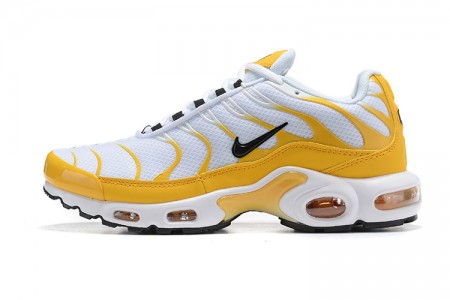 Cheap Mens Air Max Plus Tn White Yellow Sneakers CD7061-700