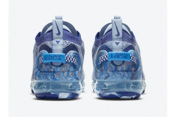 Cheap Womens/Mens Air VaporMax 2020 Flyknit Blue Sneakers CT1823-400