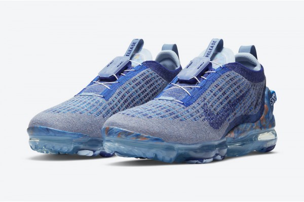 Cheap Womens/Mens Air VaporMax 2020 Flyknit Blue Sneakers CT1823-400