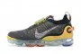 Cheap Womens/Mens Air VaporMax 2020 Flyknit Grey Yellow Sneakers CJ6740-002