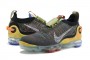 Cheap Womens/Mens Air VaporMax 2020 Flyknit Grey Yellow Sneakers CJ6740-002