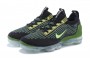 Cheap Womens/Mens Air VaporMax 2021 Flyknit Black Green Sneakers DQ7640-001