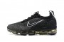 Cheap Womens/Mens Air VaporMax 2021 Flyknit Black Grey Sneakers DC9394-001