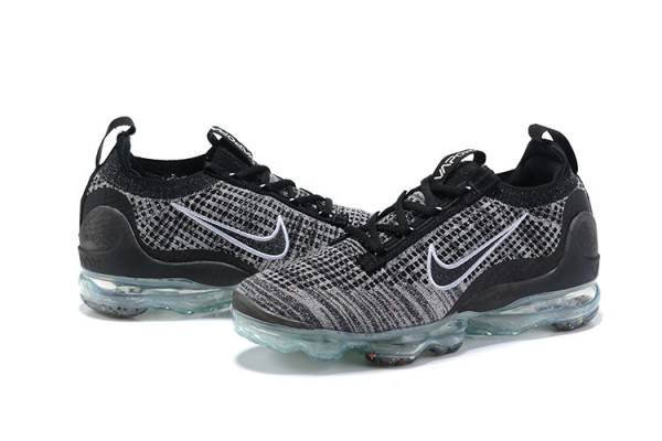 Cheap Womens/Mens Air VaporMax 2021 Flyknit Black Grey Sneakers DH4088-003