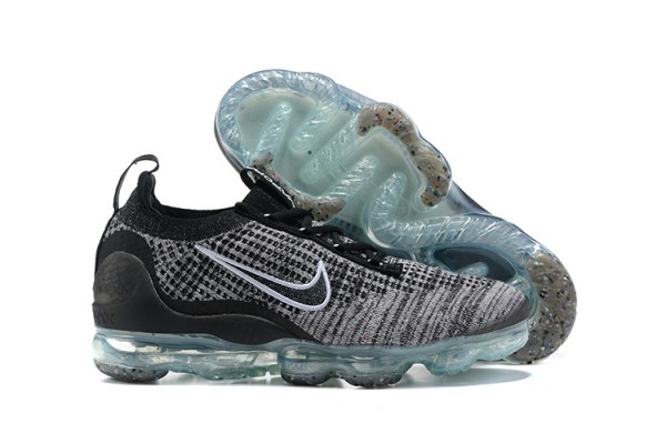 Cheap Womens/Mens Air VaporMax 2021 Flyknit Black Grey Sneakers DH4088-003