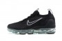 Cheap Womens/Mens Air VaporMax 2021 Flyknit Black White Sneakers DC4112-002