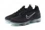 Cheap Womens/Mens Air VaporMax 2021 Flyknit Black White Sneakers DC4112-002