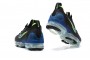 Cheap Womens/Mens Air VaporMax 2021 Flyknit Blue Black and Green Sneakers