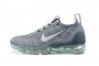 Cheap Womens/Mens Air VaporMax 2021 Flyknit Grey Blue Sneakers DH4084-400