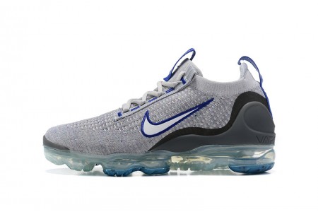 Cheap Womens/Mens Air VaporMax 2021 Flyknit Grey Blue Sneakers