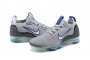 Cheap Womens/Mens Air VaporMax 2021 Flyknit Grey Blue Sneakers