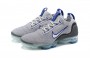 Cheap Womens/Mens Air VaporMax 2021 Flyknit Grey Blue Sneakers