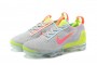 Cheap Womens/Mens Air VaporMax 2021 Flyknit Grey Pink Sneakers DH4088-002