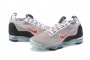 Cheap Womens/Mens Air VaporMax 2021 Flyknit Grey Red Sneakers DH4085-003