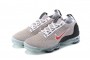 Cheap Womens/Mens Air VaporMax 2021 Flyknit Grey Red Sneakers DH4085-003