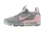 Cheap Womens/Mens Air VaporMax 2021 Flyknit Grey and Pink Sneakers