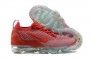 Cheap Womens/Mens Air VaporMax 2021 Flyknit Red Sneakers DC4112-800