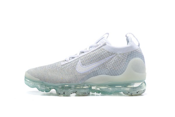 Cheap Womens/Mens Air VaporMax 2021 Flyknit White Sneakers DC4112-100