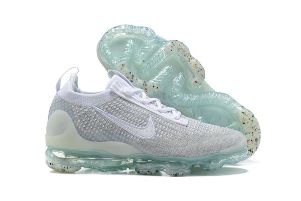 Cheap Womens/Mens Air VaporMax 2021 Flyknit White Sneakers DC4112-100