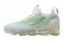 Cheap Womens/Mens Air VaporMax 2021 Flyknit White Green Sneakers FD0871-100