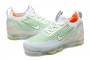 Cheap Womens/Mens Air VaporMax 2021 Flyknit White Green Sneakers FD0871-100