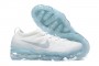 Air VaporMax 2023 Flyknit Pure Cheap Womens/Mens Platinum White Blue Sneakers DV1678-002