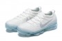 Air VaporMax 2023 Flyknit Pure Cheap Womens/Mens Platinum White Blue Sneakers DV1678-002