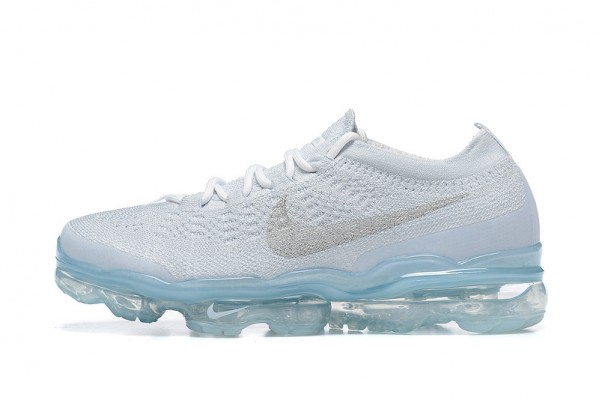 Cheap Womens/Mens Air VaporMax 2023 Flyknit Grey Blue Sneakers DV6840-100