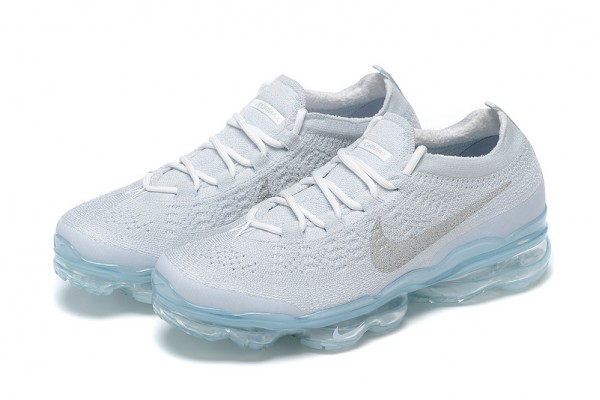 Cheap Womens/Mens Air VaporMax 2023 Flyknit Grey Blue Sneakers DV6840-100